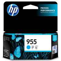 1 x Genuine HP 955 Cyan Ink Cartridge L0S51AA