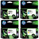 4 Pack Genuine HP 955XL Ink Cartridge Set (1BK,1C,1M,1Y) L0S72AA L0S63AA L0S66AA L0S69AA