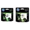 2 Pack Genuine HP 65XL Black & Colour Ink Cartridge Set (1BK,1C) N9K04AA N9K03AA