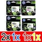 5 Pack Genuine HP 905XL Ink Cartridge Set (2BK,1C,1M,1Y) T6M17AA T6M05AA T6M09AA T6M13AA