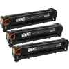3 x Compatible HP CC530A Black Toner Cartridge 304A