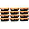 3 Lots of 4 Pack Compatible HP CF330X CF331A CF333A CF332A Toner Cartridge Set 654X 654A