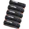 5 x Compatible HP W2040X Black Toner Cartridge 416X