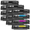 3 Lots of 4 Pack Compatible HP W2130A W2131A W2133A W2132A Toner Cartridge Set 213A