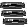 3 x Compatible HP W2130A Black Toner Cartridge 213A