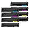 2 Lots of 4 Pack Compatible HP W2180A W2181A W2183A W2182A Toner Cartridge Set 218A