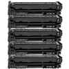 5 x Compatible HP W2180A Black Toner Cartridge 218A