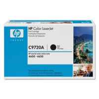 1 x Genuine HP C9720A Black Toner Cartridge 641A