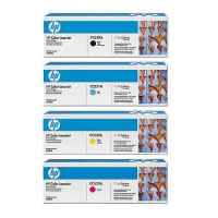 4 Pack Genuine HP CC530A CC531A CC532A CC533A Toner Cartridge Set 304A