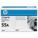 1 x Genuine HP CE255A Toner Cartridge 55A