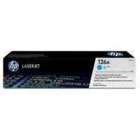 1 x Genuine HP CE311A Cyan Toner Cartridge 126A