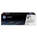 1 x Genuine HP CE320A Black Toner Cartridge 128A