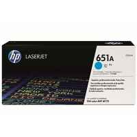 1 x Genuine HP CE341A Cyan Toner Cartridge 651A