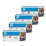 4 Pack Genuine HP CE740A CE741A CE742A CE743A Toner Cartridge Set 307A