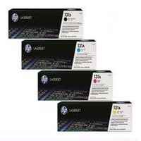 4 Pack Genuine HP CF210X CF211A CF213A CF212A Toner Cartridge Set 131X 131A