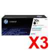 3 x Genuine HP CF230X Toner Cartridge 30X
