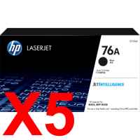 5 x Genuine HP CF276A Toner Cartridge 76A