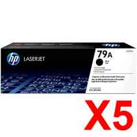 5 x Genuine HP CF279A Toner Cartridge 79A