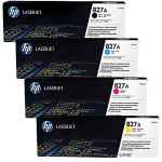 4 Pack Genuine HP CF300A CF301A CF302A CF303A Toner Cartridge Set 827A