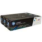 1 x Genuine HP CF341A CMY Toner Cartridge Triple Pack 126A