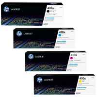 4 Pack Genuine HP CF410A CF411A CF412A CF413A Toner Cartridge Set 410A