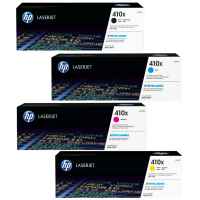 4 Pack Genuine HP CF410X CF411X CF412X CF413X Toner Cartridge Set 410X