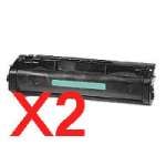 2 x Compatible HP C3906A Toner Cartridge 06A