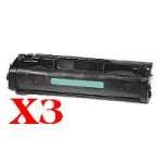 3 x Compatible HP C3906A Toner Cartridge 06A