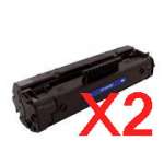 2 x Compatible HP C4092A Toner Cartridge 92A