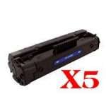 5 x Compatible HP C4092A Toner Cartridge 92A