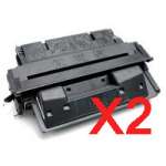 2 x Compatible HP C4127X Toner Cartridge 27X