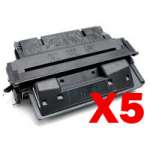 5 x Compatible HP C4127X Toner Cartridge 27X