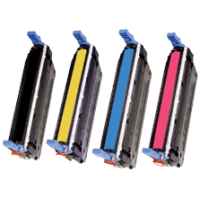 4 Pack Compatible HP C9720A C9721A C9722A C9723A Toner Cartridge Set 641A