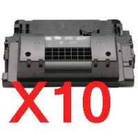 10 x Compatible HP CC364A Toner Cartridge 64A