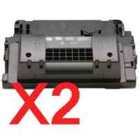2 x Compatible HP CC364A Toner Cartridge 64A