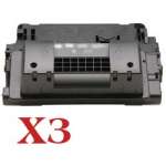 3 x Compatible HP CC364X Toner Cartridge 64X