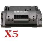 5 x Compatible HP CC364X Toner Cartridge 64X