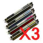 3 Lots of 4 Pack Compatible HP CE310A CE311A CE312A CE313A Toner Cartridge Set 126A