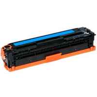 1 x Compatible HP CE341A Cyan Toner Cartridge 651A