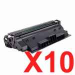 10 x Compatible HP CF214X Toner Cartridge 14X