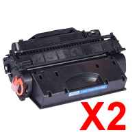 2 x Compatible HP CF226A Toner Cartridge 26A