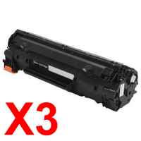 3 x Compatible HP CF230X Toner Cartridge 30X