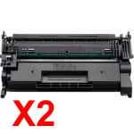 2 x Compatible HP CF276A Toner Cartridge 76A