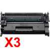 3 x Compatible HP CF276A Toner Cartridge 76A
