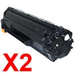 2 x Compatible HP CF279A Toner Cartridge 79A