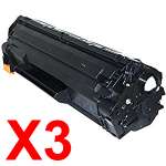 3 x Compatible HP CF279A Toner Cartridge 79A