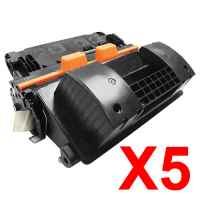 5 x Compatible HP CF281A Toner Cartridge 81A