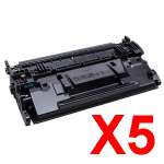 5 x Compatible HP CF287A Toner Cartridge 87A