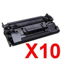 10 x Compatible HP CF287X Toner Cartridge 87X