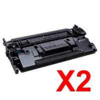 2 x Compatible HP CF289A Toner Cartridge 89A